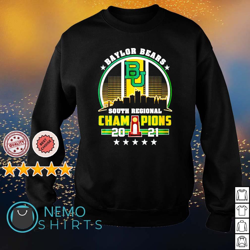 Baylor Bears south regional champions 2021 - Adult & Kids T-Shirts, Sweatshirts & Hoodies apparel design preview 4