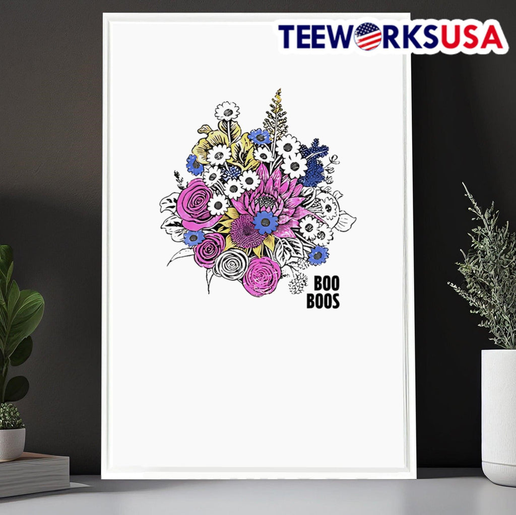 Boo Boos Flowers - Adult & Kids T-Shirts, Sweatshirts & Hoodies apparel design preview 6
