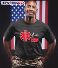 Ems heartbeat Alabama Crimson Tide logo - Adult & Kids T-Shirts, Sweatshirts & Hoodies apparel design preview 1