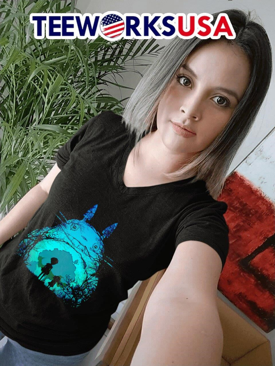 Totoro forest spirit - Adult & Kids T-Shirts, Sweatshirts & Hoodies apparel design preview 4