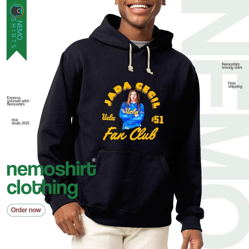 Jada Cecil UCLA Bruins fan club - Adult & Kids T-Shirts, Sweatshirts & Hoodies apparel design preview 2