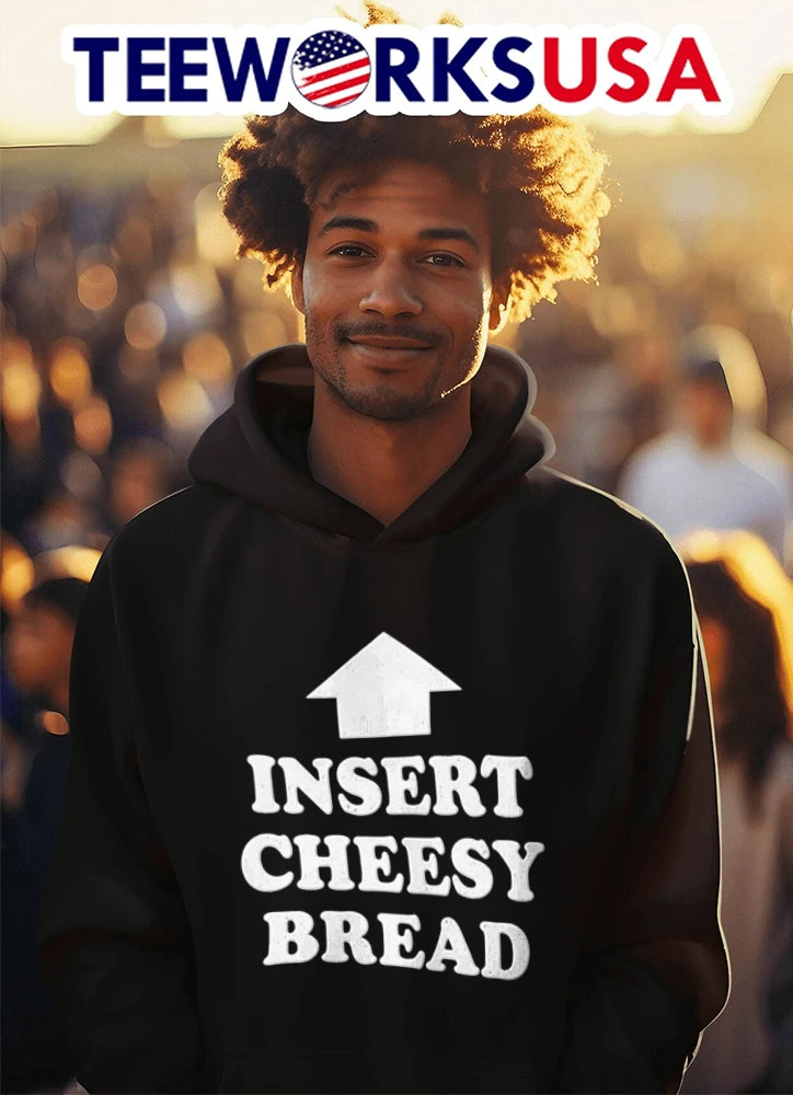Kanye West Insert Cheesy Bread - Adult & Kids T-Shirts, Sweatshirts & Hoodies apparel design preview 3
