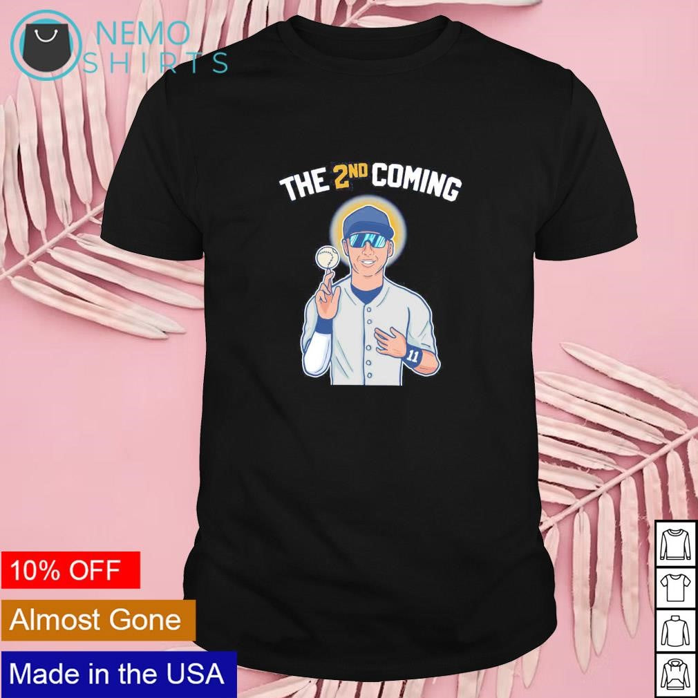 The 2nd coming Anthony Volpe 11 Yankees baseball - Adult & Kids T-Shirts, Sweatshirts & Hoodies apparel design preview 1