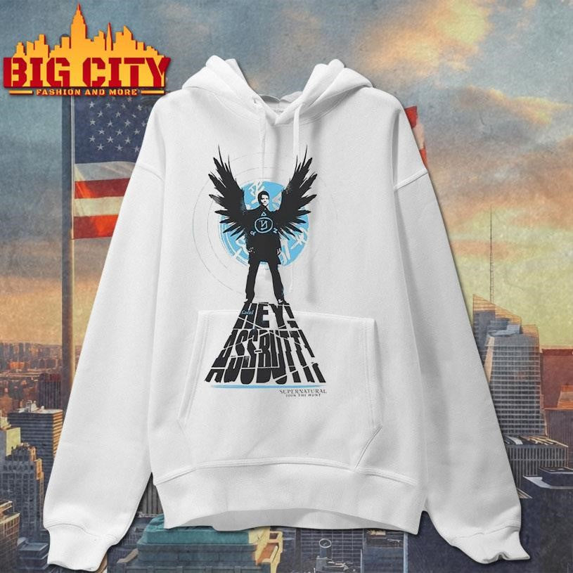 Supernatural Castiel Assbutt - Adult & Kids T-Shirts, Sweatshirts & Hoodies apparel design preview 2