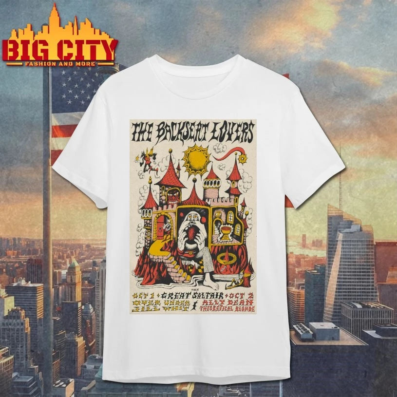 The Backseat Lovers Tour Magna, Utah 2025 Poster - Adult & Kids T-Shirts, Sweatshirts & Hoodies apparel design preview 1