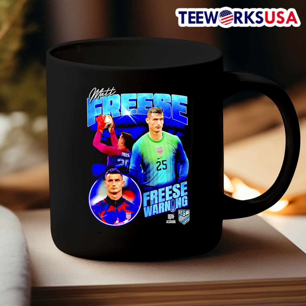 Matt Freese Warning graphic - Adult & Kids T-Shirts, Sweatshirts & Hoodies apparel design preview 3