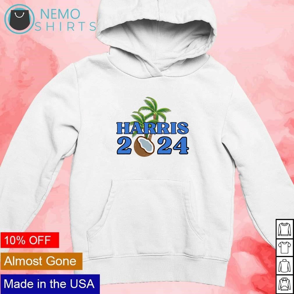 Harris 2024 coconut tree - Adult & Kids T-Shirts, Sweatshirts & Hoodies product image 2