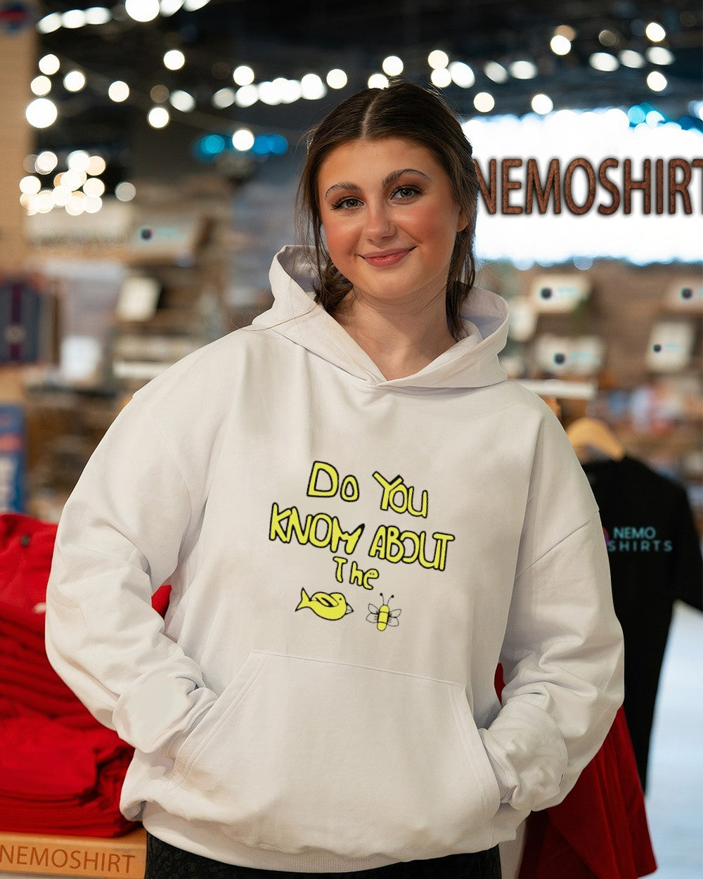Do you know about the bird bee - Adult & Kids T-Shirts, Sweatshirts & Hoodies apparel design preview 5