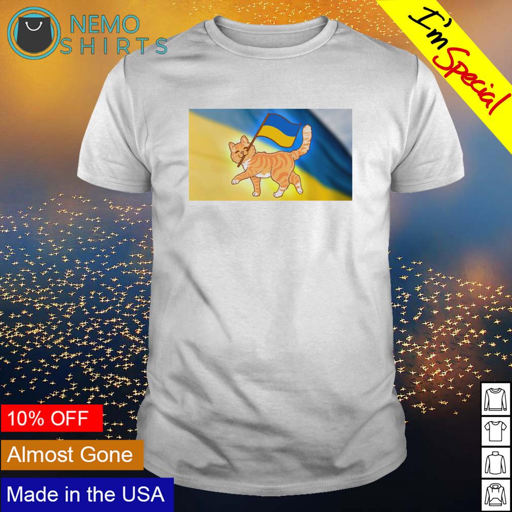 Cat Ukraine flag - Adult & Kids T-Shirts, Sweatshirts & Hoodies apparel design preview 1