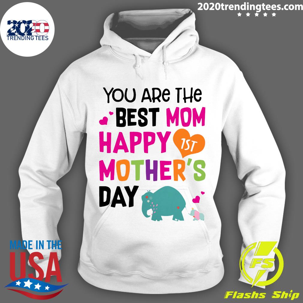 Elephant Mothers Day You Are The Best Mom Happy - Adult & Kids T-Shirts, Sweatshirts & Hoodies apparel design preview 2