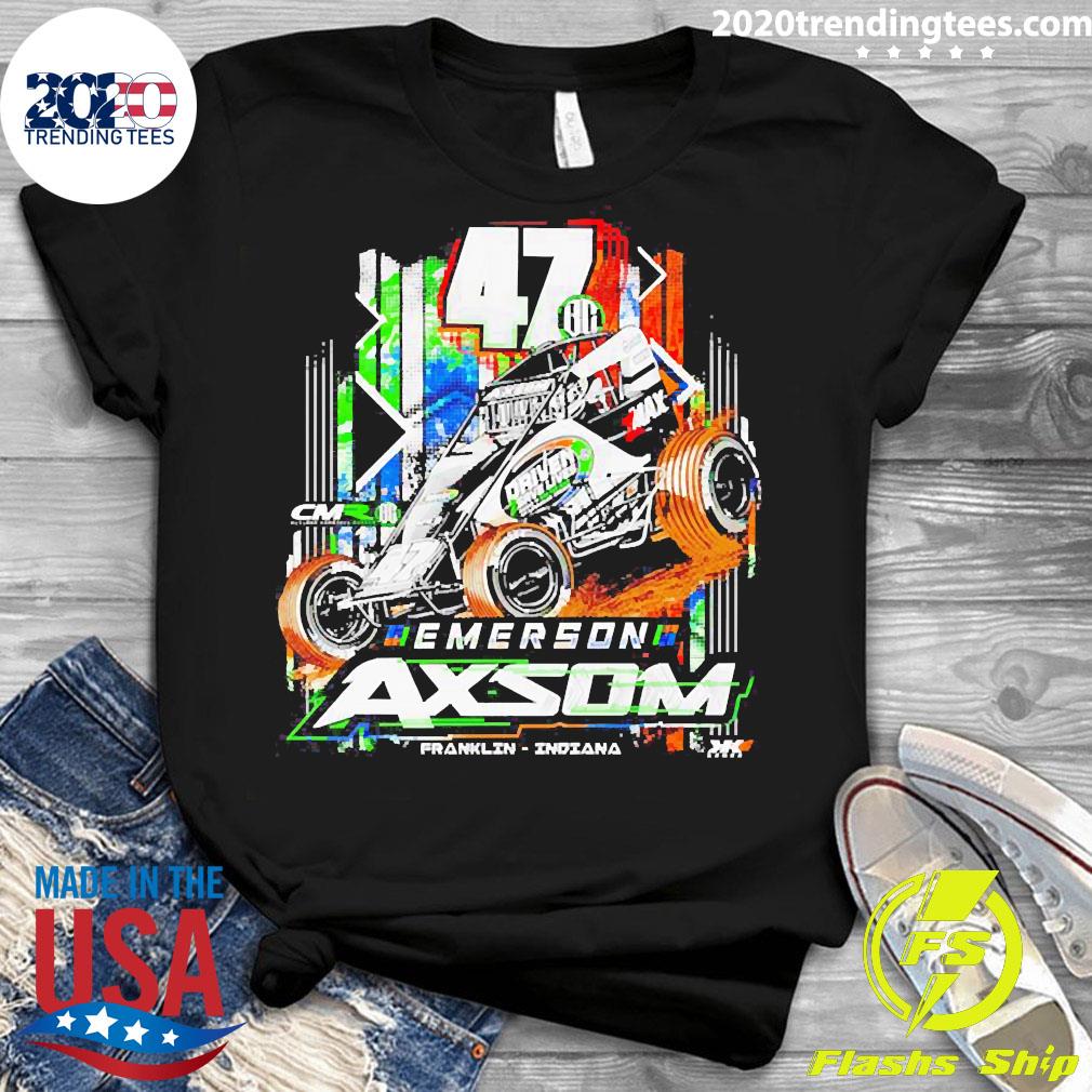 Emerson Axsom Racing - Adult & Kids T-Shirts, Sweatshirts & Hoodies apparel design preview 3