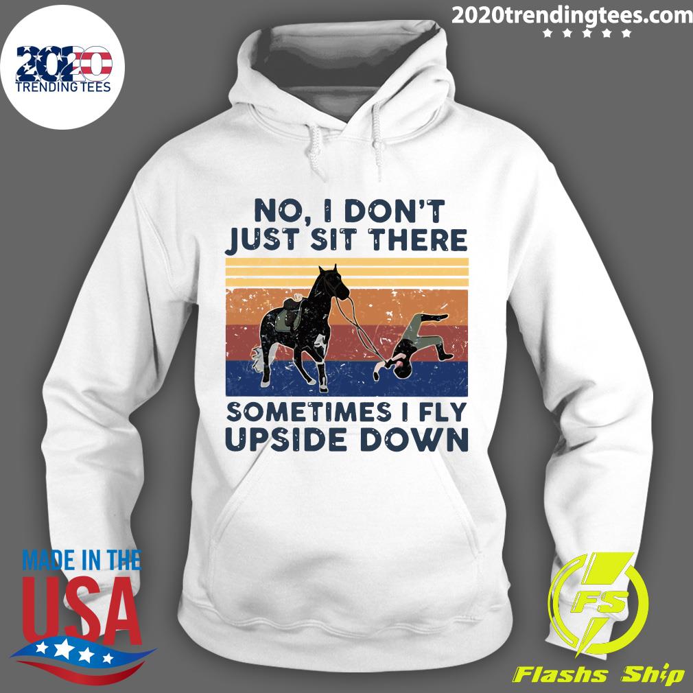 Equestrian No I Don't Just Sit There Horse Baseball - Adult & Kids T-Shirts, Sweatshirts & Hoodies apparel design preview 2