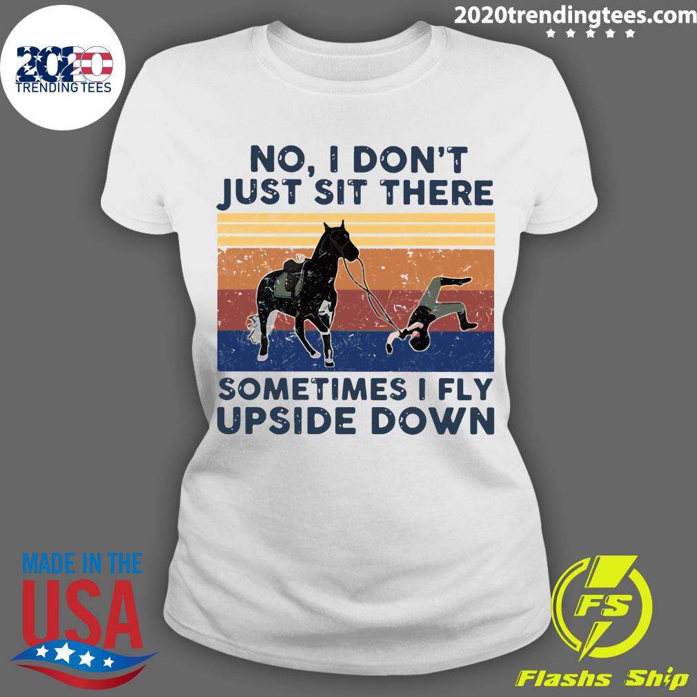 Equestrian No I Don't Just Sit There Horse Baseball - Adult & Kids T-Shirts, Sweatshirts & Hoodies apparel design preview 3