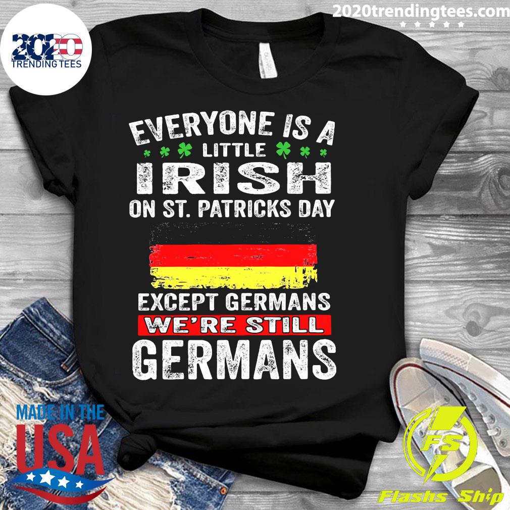 Everyone Is A Little Irish On St. Patrick's Day - Adult & Kids T-Shirts, Sweatshirts & Hoodies apparel design preview 3
