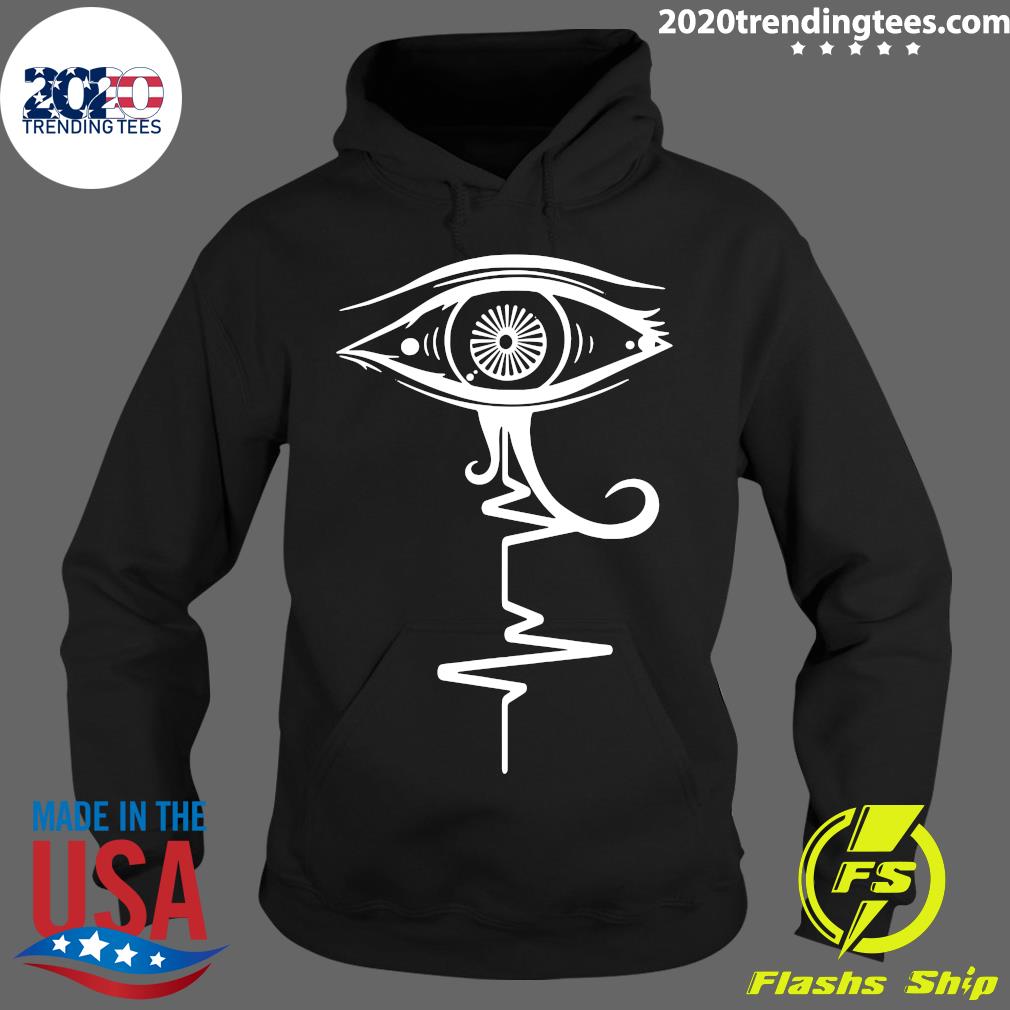 Eye Of Ra Pulse Heartbeat Egyptian Mythology Horus - Adult & Kids T-Shirts, Sweatshirts & Hoodies apparel design preview 2