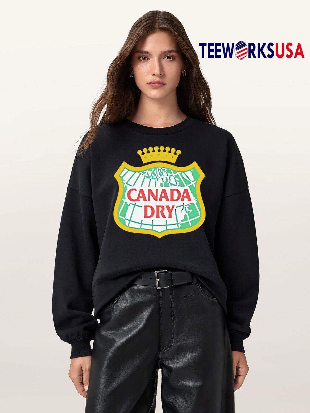 Canada Dry Ginger Ale - Adult & Kids T-Shirts, Sweatshirts & Hoodies apparel design preview 5