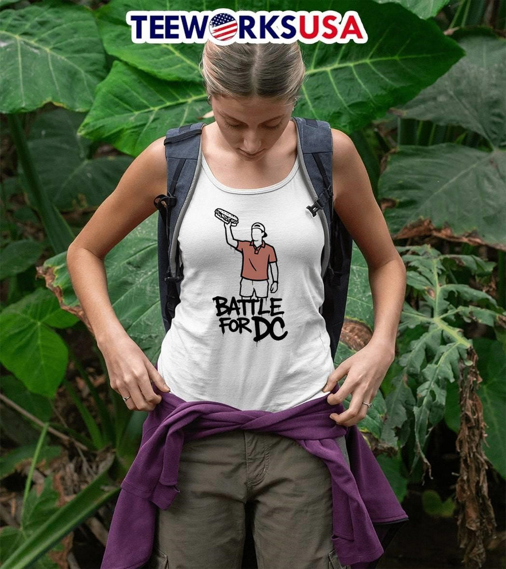 Battle for DC Sandwich Man - Adult & Kids T-Shirts, Sweatshirts & Hoodies apparel design preview 5