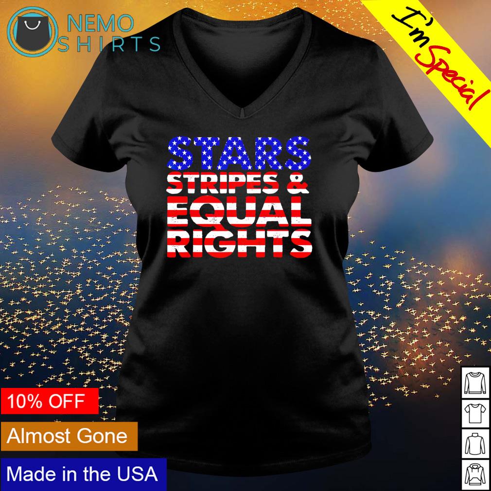 Stars stripes and equal rights American flag - Adult & Kids T-Shirts, Sweatshirts & Hoodies apparel design preview 5