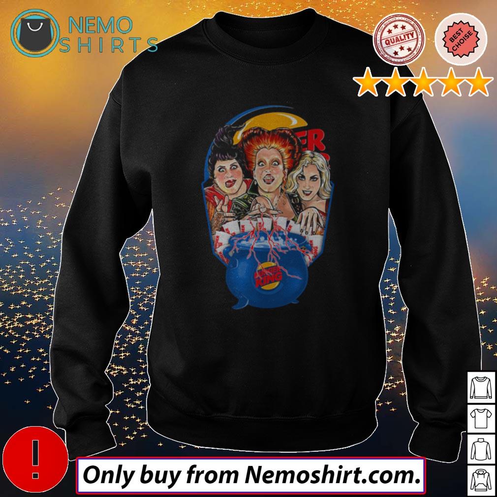 Hocus Pocus Burger King Halloween - Adult & Kids T-Shirts, Sweatshirts & Hoodies apparel design preview 4