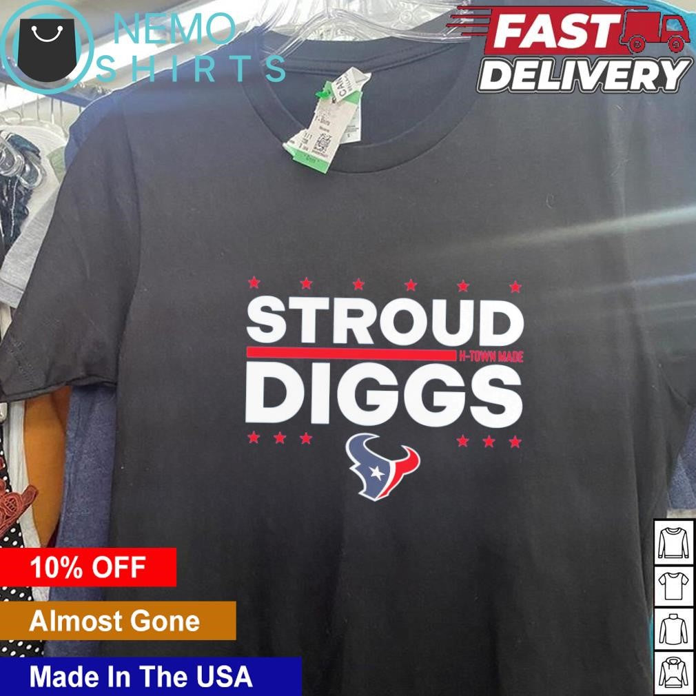 CJ Stroud and Stefon Diggs Houston Texans H-town made - Adult & Kids T-Shirts, Sweatshirts & Hoodies apparel design preview 5