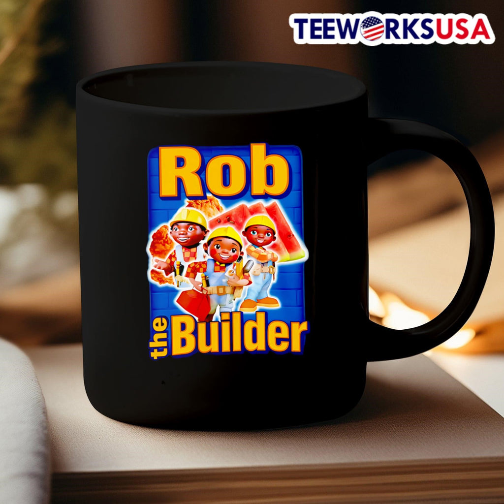 Rob the Builder - Adult & Kids T-Shirts, Sweatshirts & Hoodies apparel design preview 3