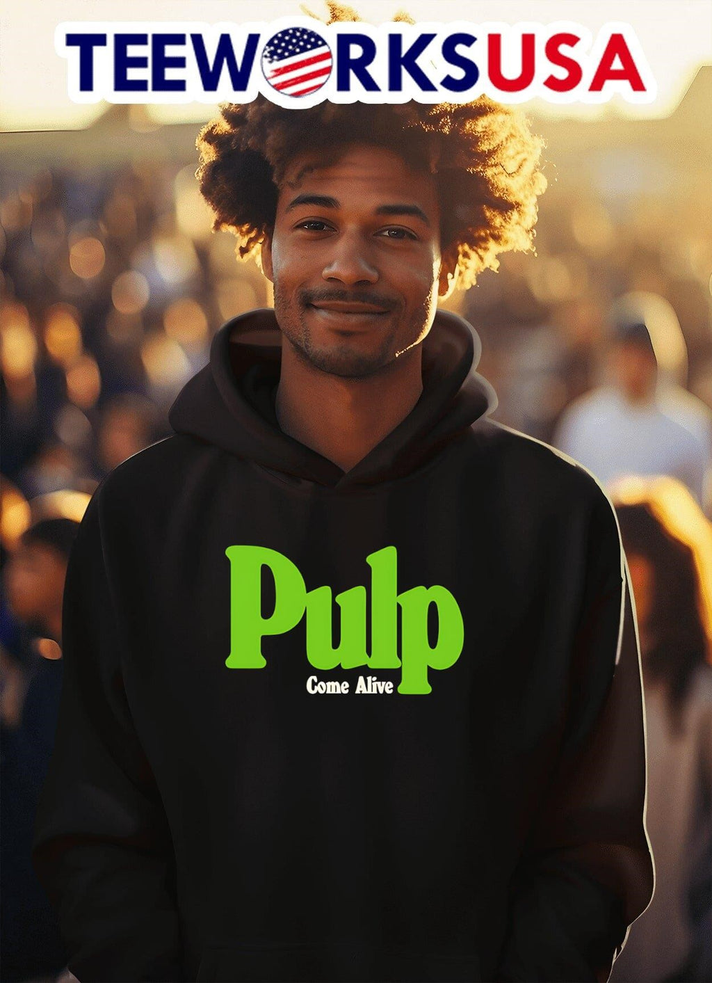 Pulp Come Alive - Adult & Kids T-Shirts, Sweatshirts & Hoodies apparel design preview 2