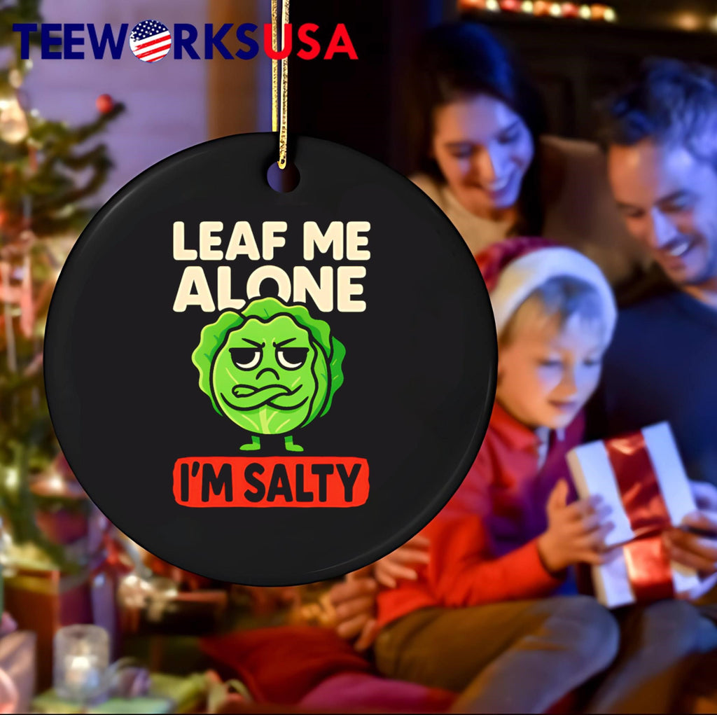 Lettuce leave me alone I'm Salty - Adult & Kids T-Shirts, Sweatshirts & Hoodies apparel design preview 4