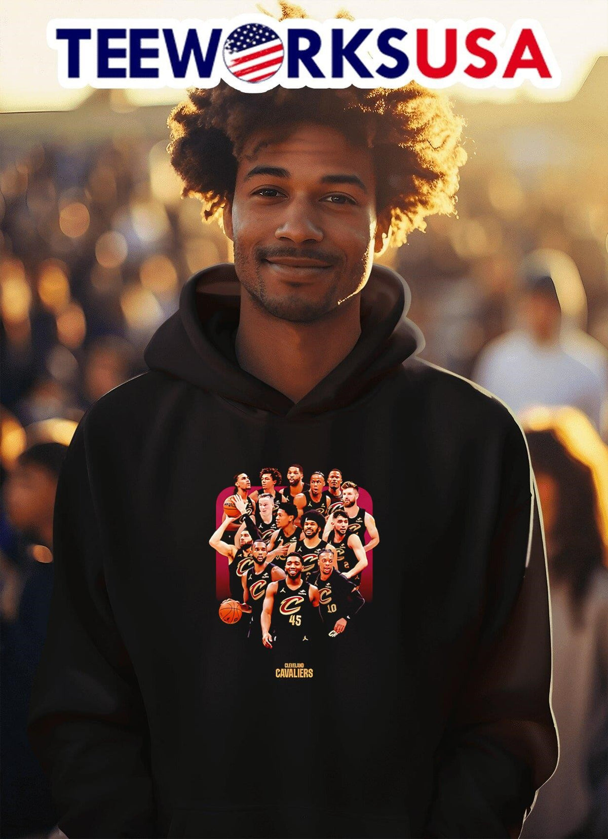 Cleveland Cavaliers players collective - Adult & Kids T-Shirts, Sweatshirts & Hoodies apparel design preview 2