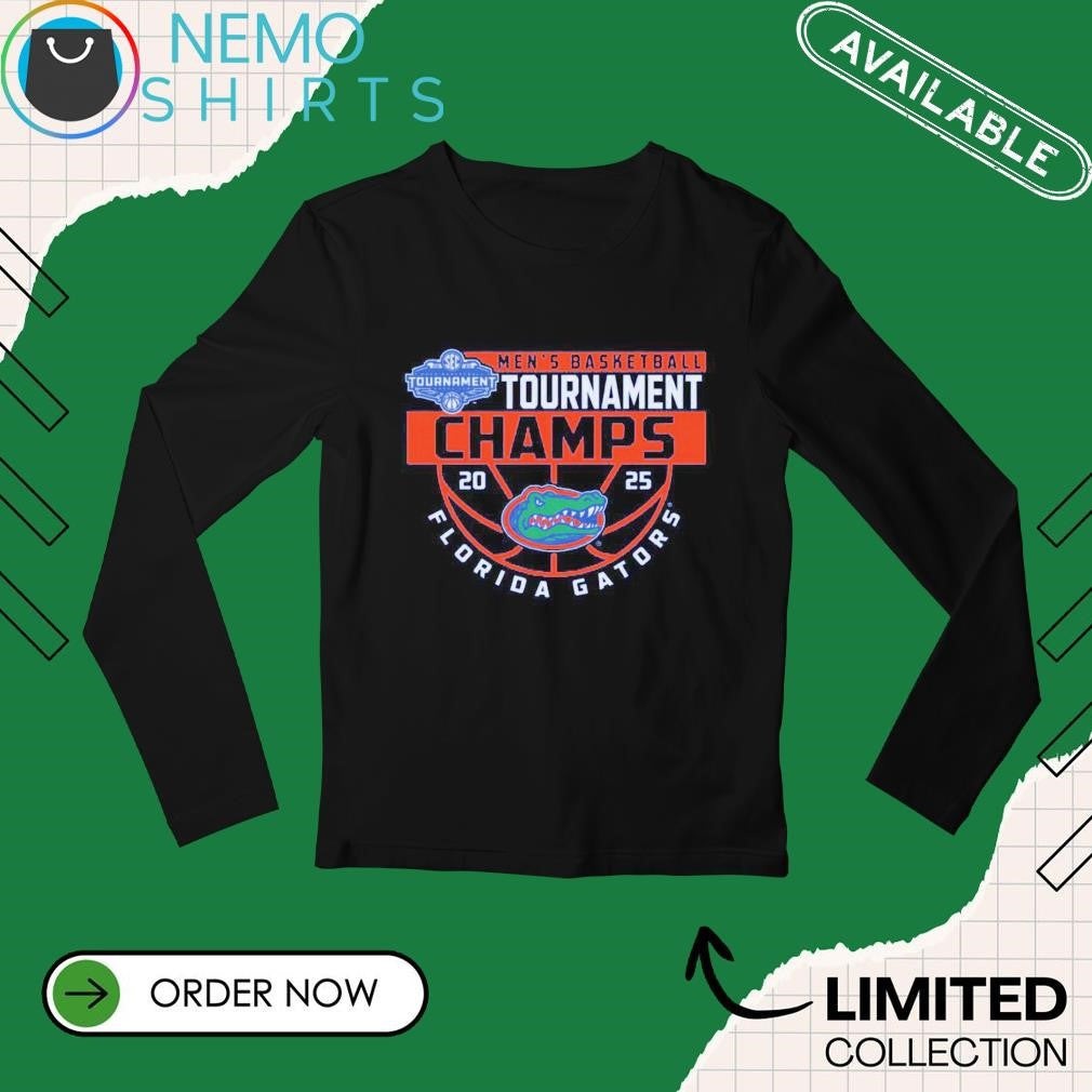 Florida Gators SEC men's basketball tournament champs - Adult & Kids T-Shirts, Sweatshirts & Hoodies apparel design preview 3