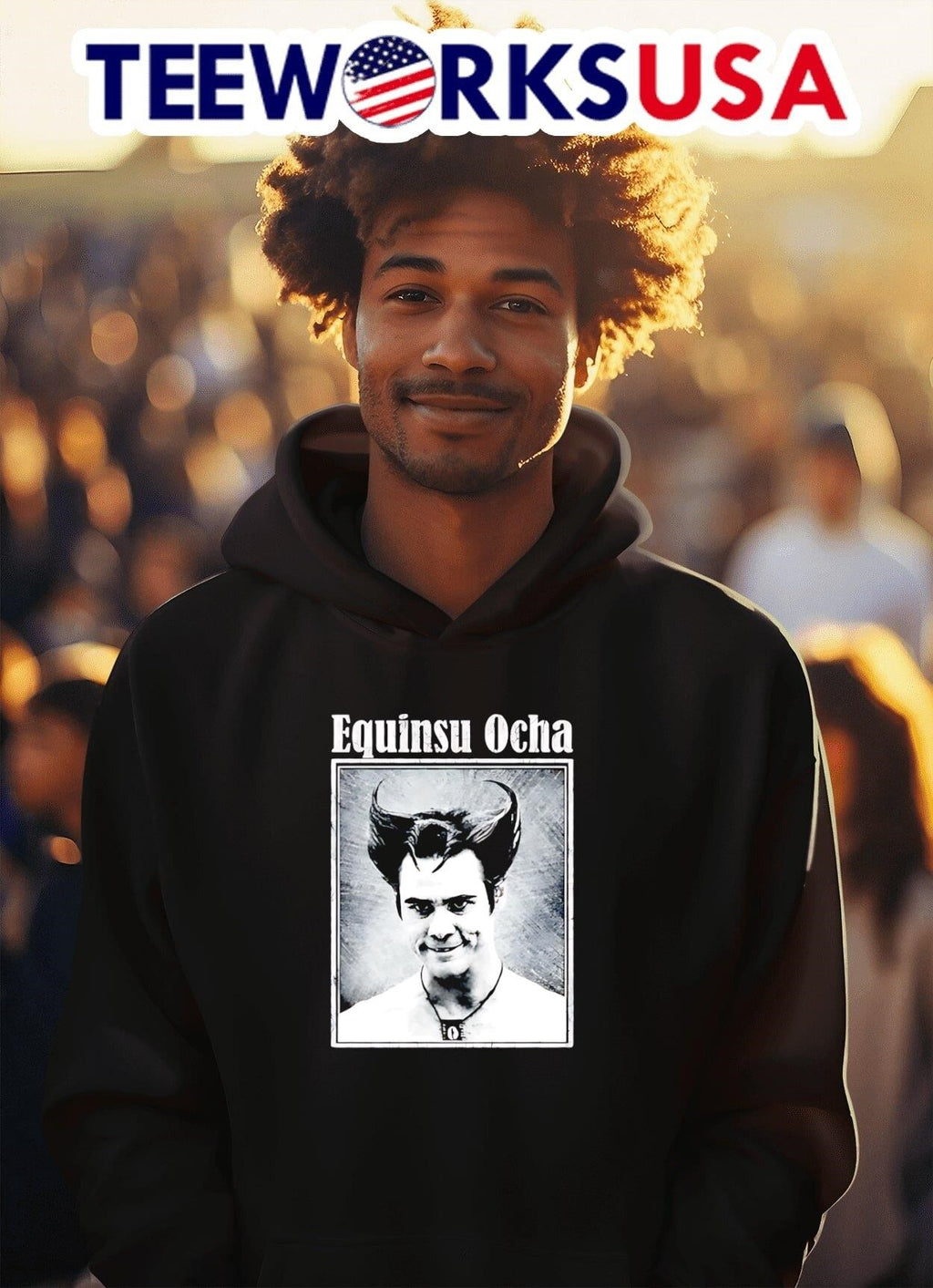 White Devil Equinsu Ocha - Adult & Kids T-Shirts, Sweatshirts & Hoodies apparel design preview 2