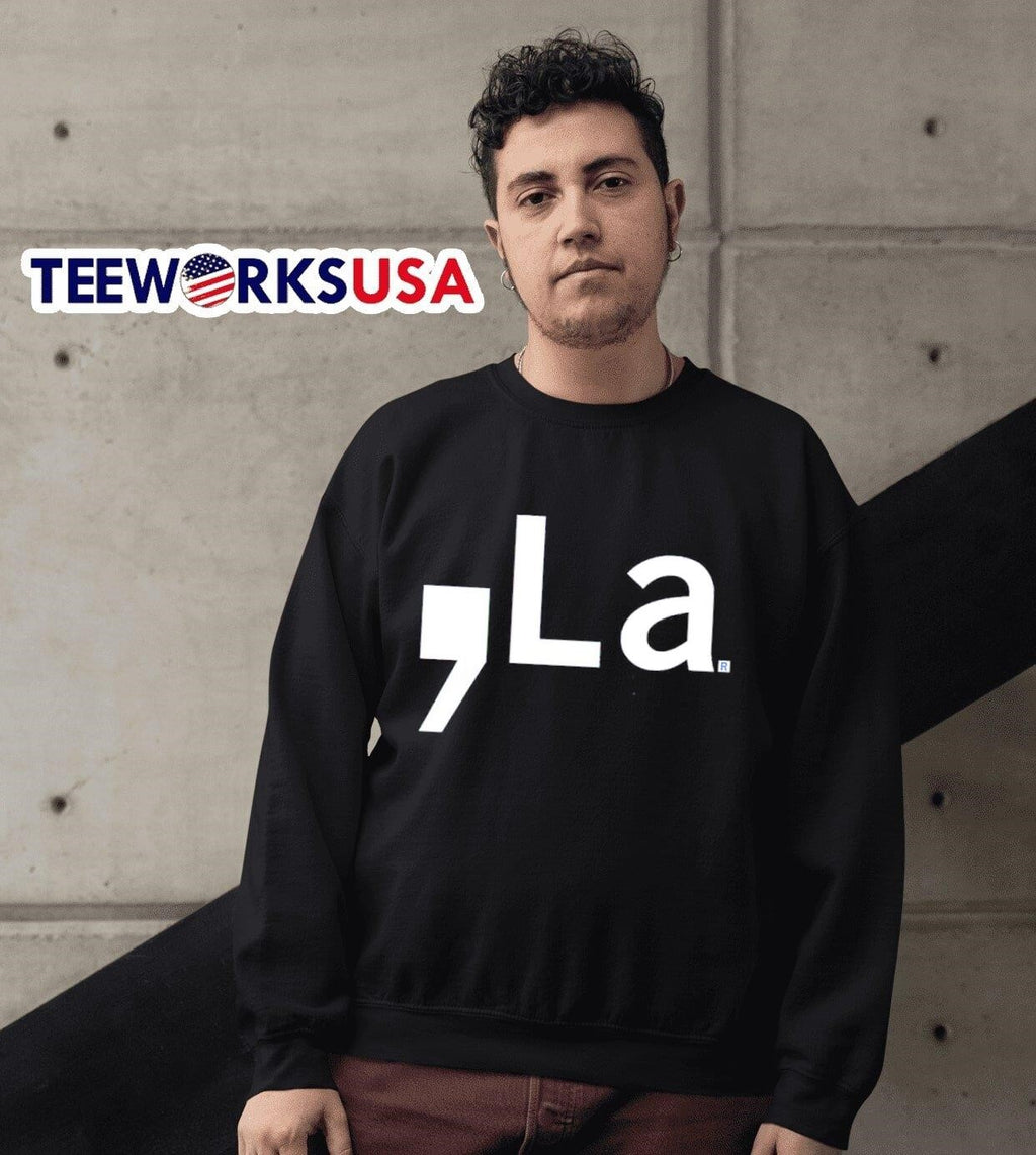 Comma-La Kamala Harris - Adult & Kids T-Shirts, Sweatshirts & Hoodies apparel design preview 3