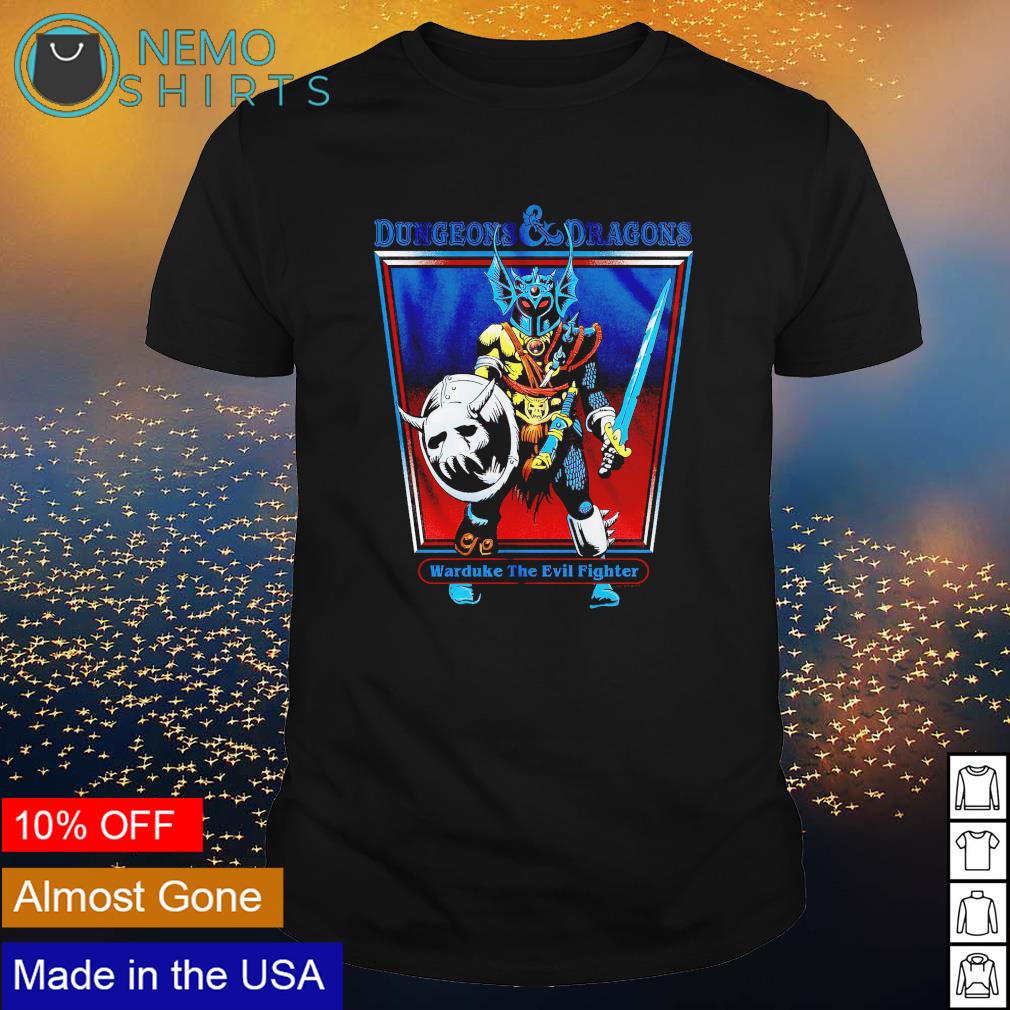 Dungeons and Dragons warduke the evil fighter - Adult & Kids T-Shirts, Sweatshirts & Hoodies apparel design preview 1