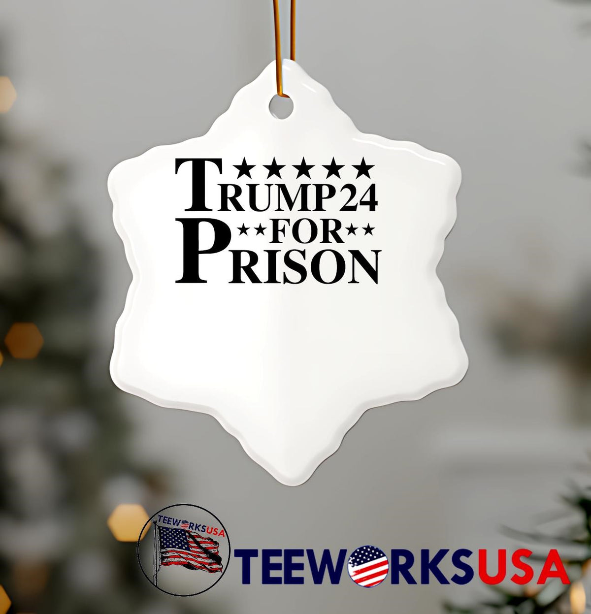 Trump for prison 2024 4th of july black - Adult & Kids T-Shirts, Sweatshirts & Hoodies apparel design preview 7