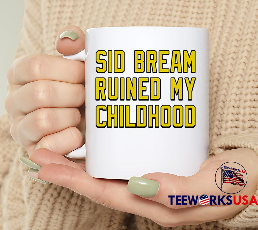 Sid Bream Ruined My Childhood - Adult & Kids T-Shirts, Sweatshirts & Hoodies apparel design preview 6