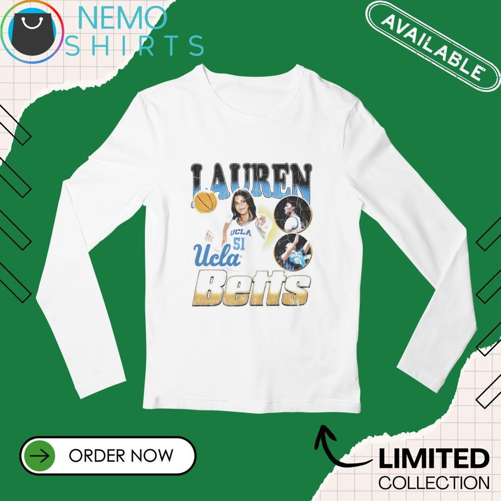 Lauren Betts UCLA Bruins retro graphic - Adult & Kids T-Shirts, Sweatshirts & Hoodies apparel design preview 3