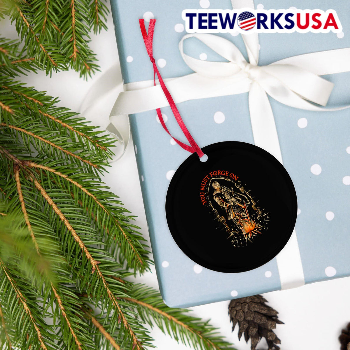 You must forge on - Adult & Kids T-Shirts, Sweatshirts & Hoodies apparel design preview 4