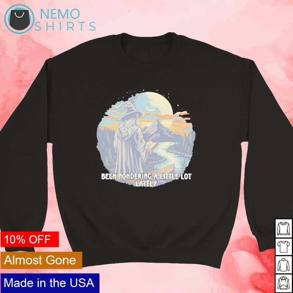Been pondering a little lot lately - Adult & Kids T-Shirts, Sweatshirts & Hoodies apparel design preview 5