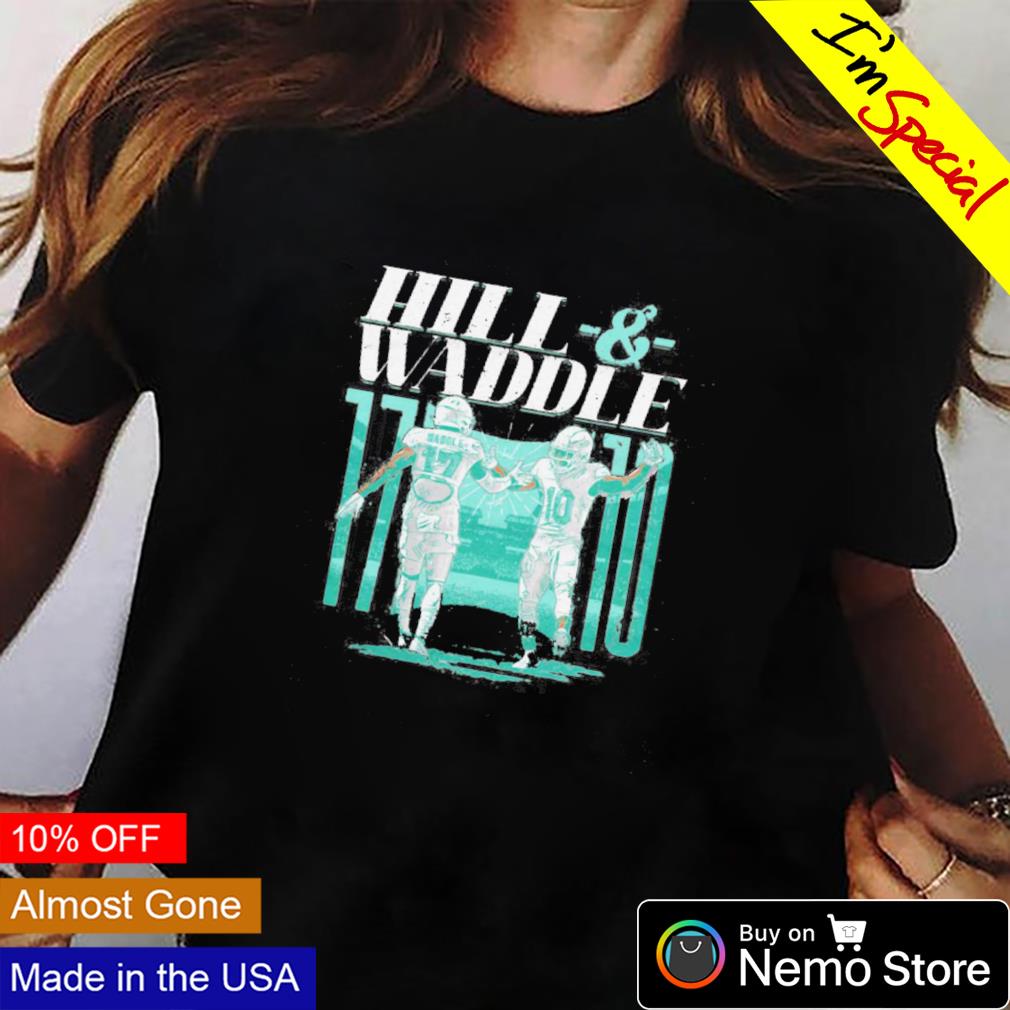 Tyreek Hill and Jaylen Waddle Miami Dolphins - Adult & Kids T-Shirts, Sweatshirts & Hoodies apparel design preview 2