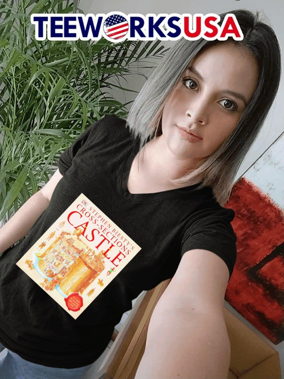 Stephen Biesty's Cross-Sections Castle - Adult & Kids T-Shirts, Sweatshirts & Hoodies apparel design preview 7