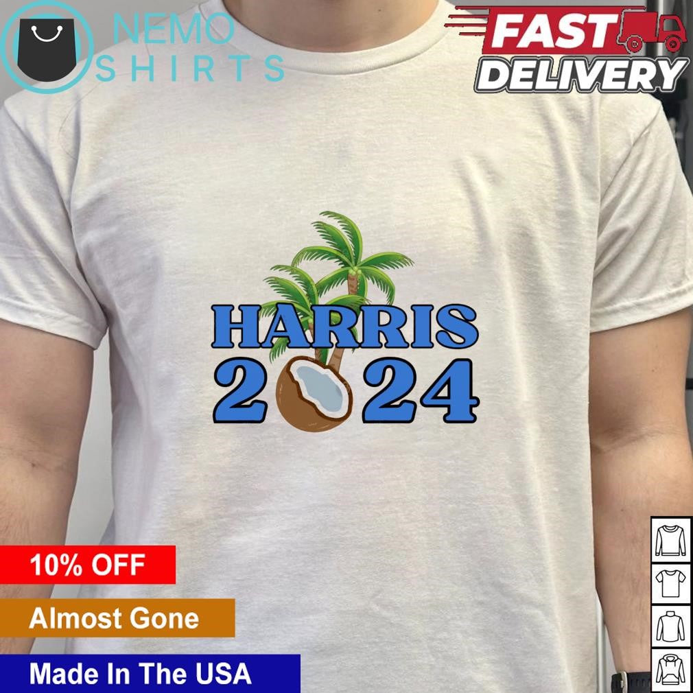 Harris 2024 coconut tree - Adult & Kids T-Shirts, Sweatshirts & Hoodies product image 5