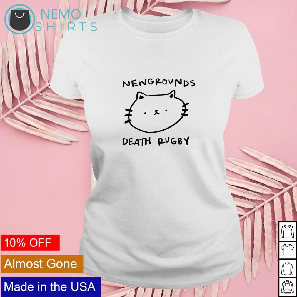 Newgrounds death rugby cat - Adult & Kids T-Shirts, Sweatshirts & Hoodies apparel design preview 4