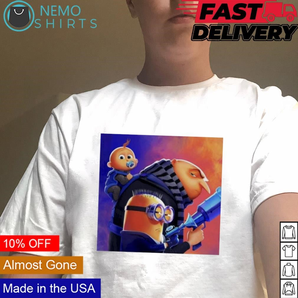 First key art for Despicable Me 4 - Adult & Kids T-Shirts, Sweatshirts & Hoodies apparel design preview 4