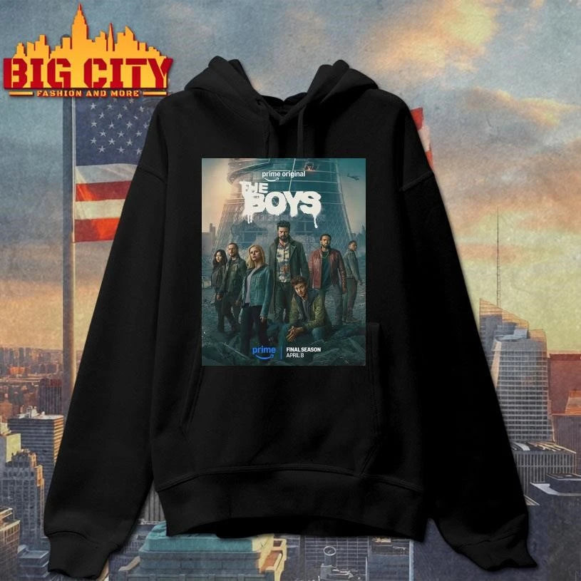 Team The Boys Billy Butcher Season 5 - Adult & Kids T-Shirts, Sweatshirts & Hoodies apparel design preview 2