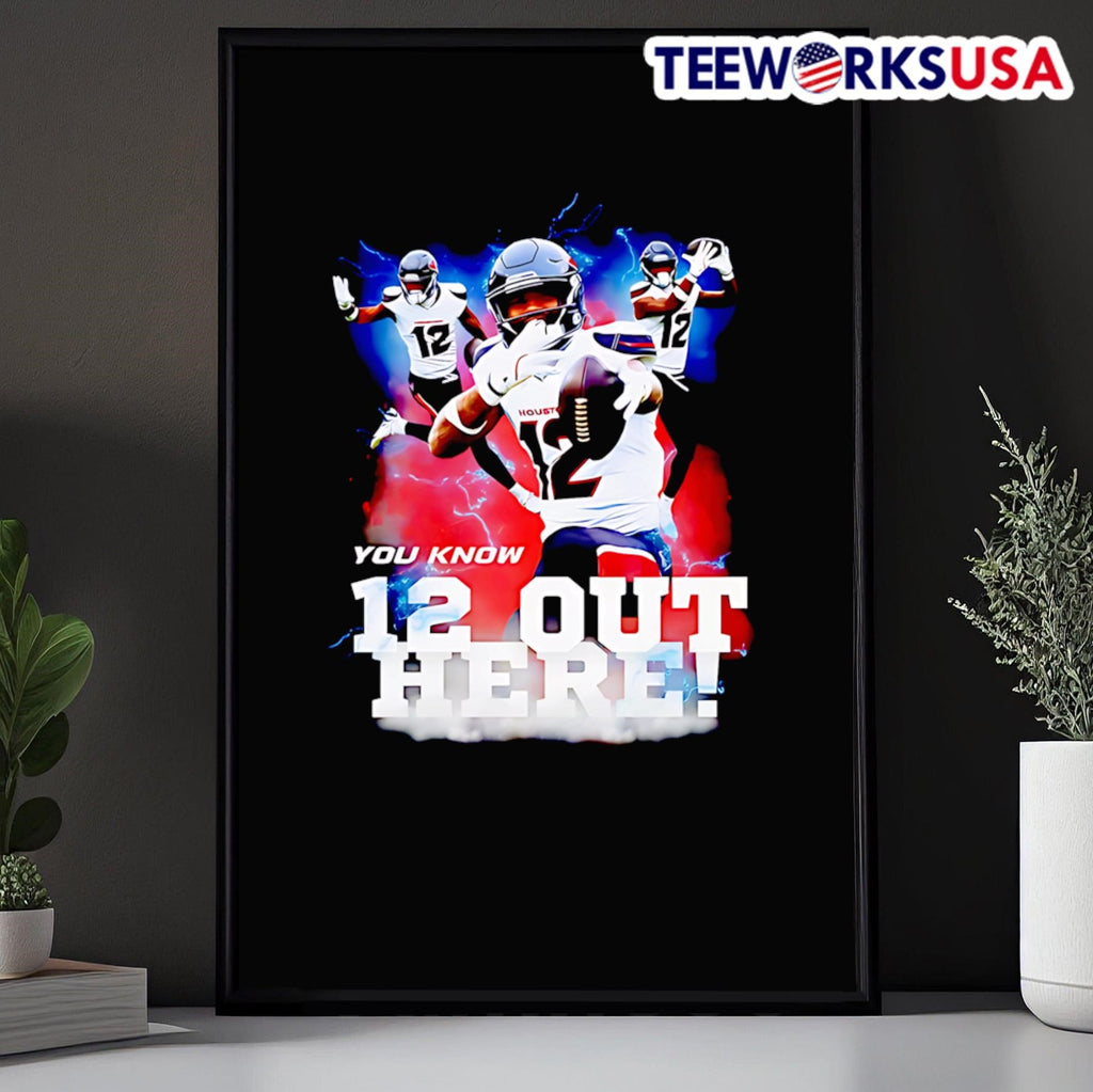 Nico Collins you know 12 out here - Adult & Kids T-Shirts, Sweatshirts & Hoodies apparel design preview 5