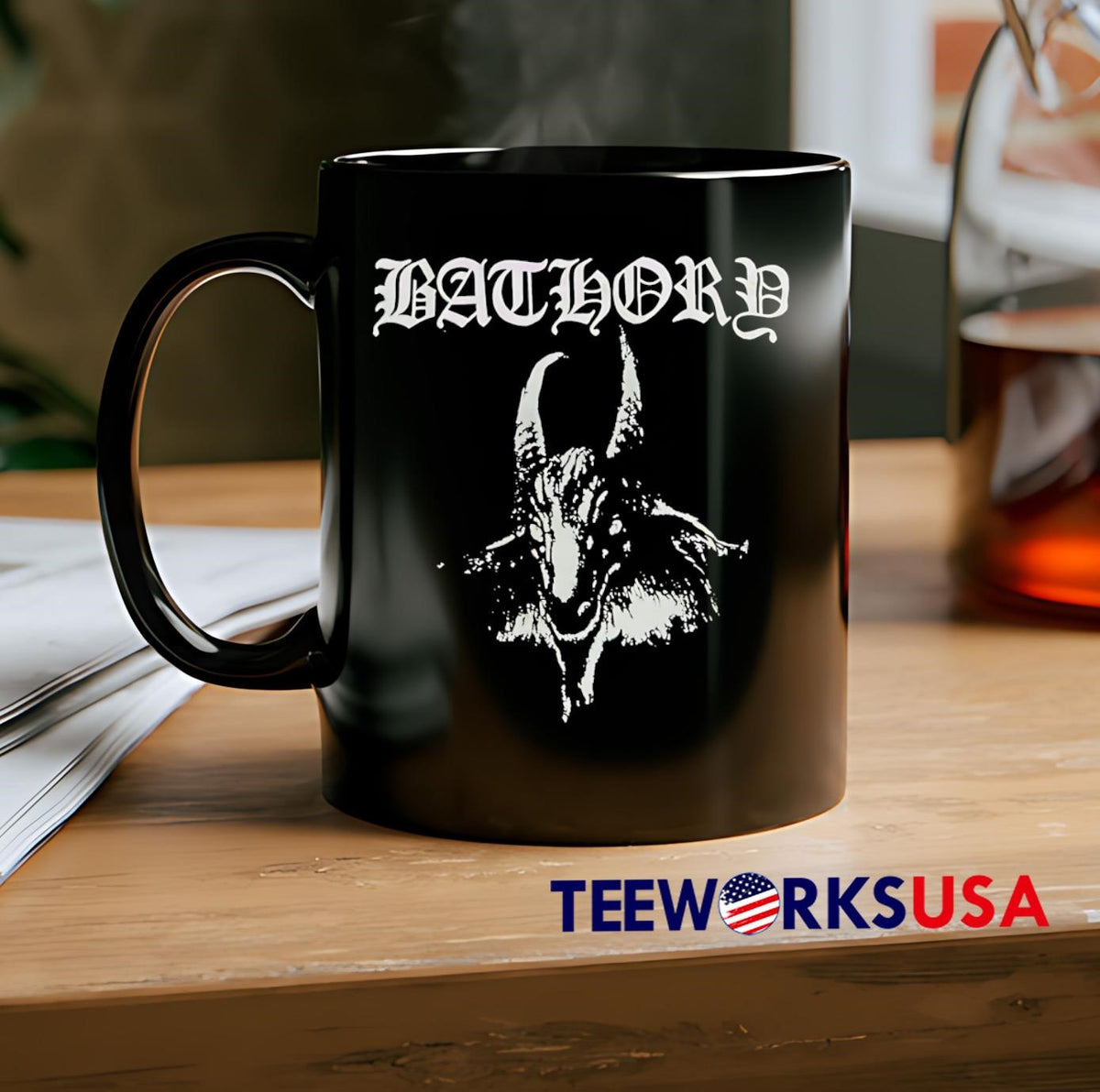Bathord head Dragon retro - Adult & Kids T-Shirts, Sweatshirts & Hoodies apparel design preview 2