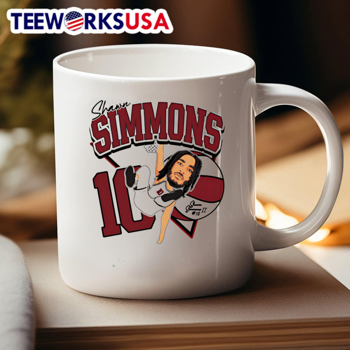 Shawn Simmons II 2024 basketball - Adult & Kids T-Shirts, Sweatshirts & Hoodies apparel design preview 4