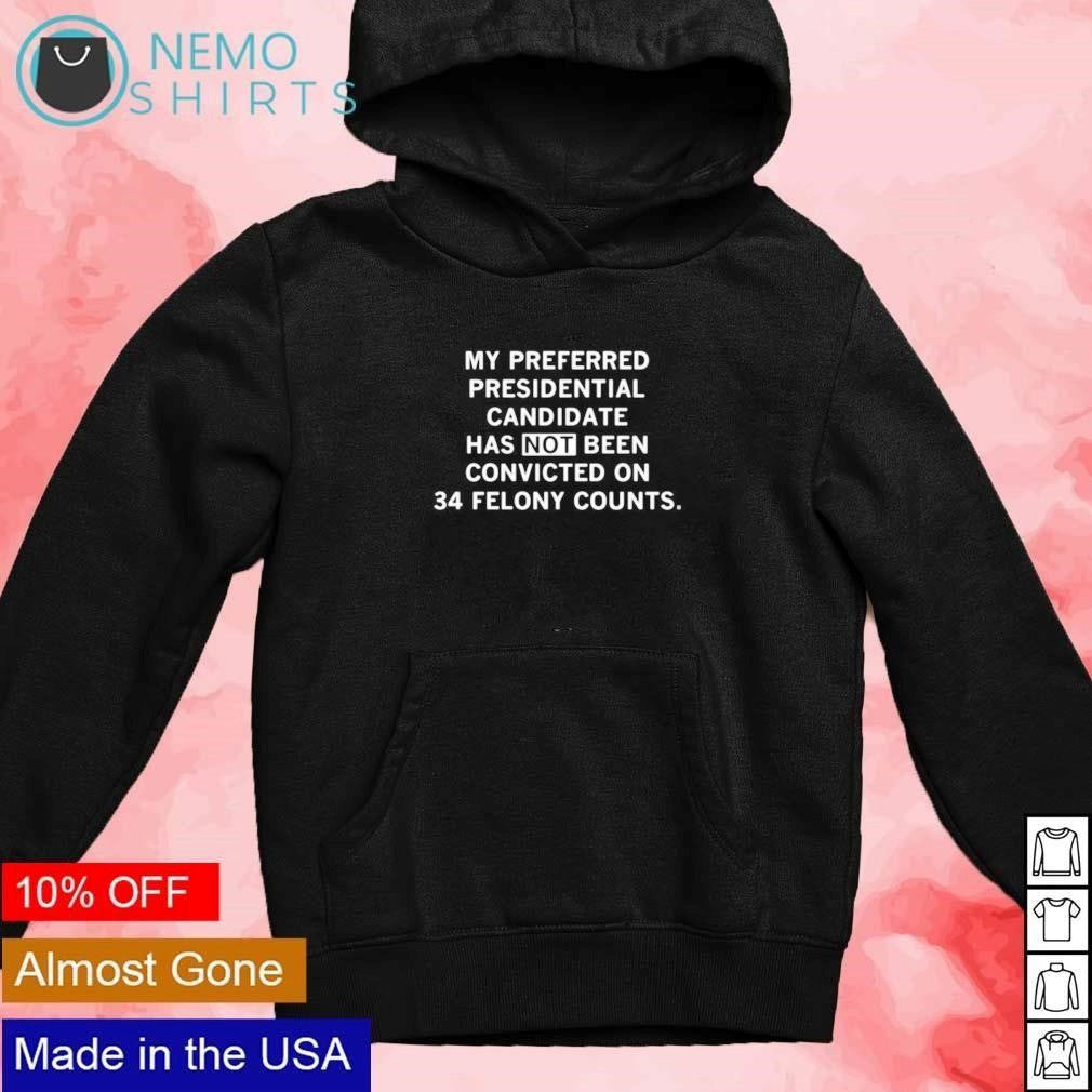 My preferred presidential candidate has not been - Adult & Kids T-Shirts, Sweatshirts & Hoodies apparel design preview 2