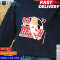 Presley Devey New Mexico forward signature - Adult & Kids T-Shirts, Sweatshirts & Hoodies apparel design preview 1