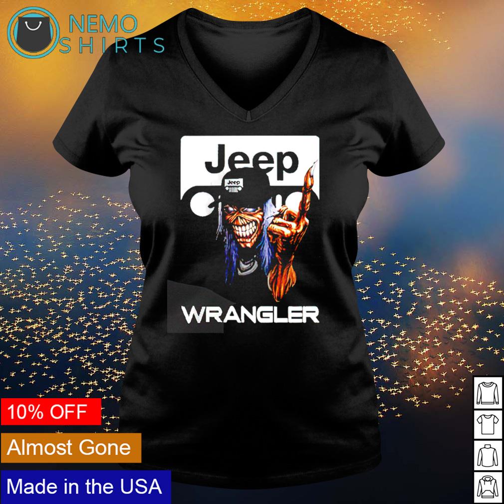 Jeep Maiden Skull wrangler - Adult & Kids T-Shirts, Sweatshirts & Hoodies apparel design preview 5