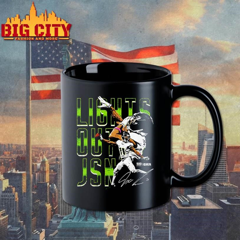Jaxon Smith-Njigba Seattle Lights Out JSN - Adult & Kids T-Shirts, Sweatshirts & Hoodies apparel design preview 3